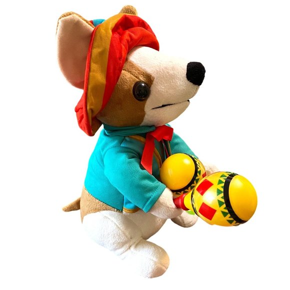 Walgreens Be Jolly Mariachi Band Puppy 2018 Parts Only - Picture 2 of 6